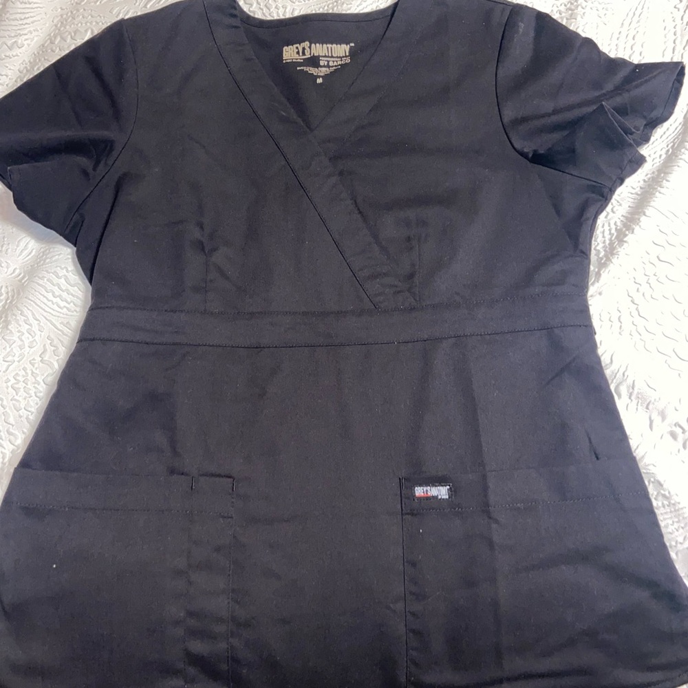 Greys anatomy by Barco jogger, scrub top, and scrub pant set. (Set of 3)